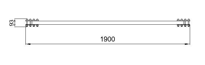 Ограждение для собачьих площадок (без столбов)